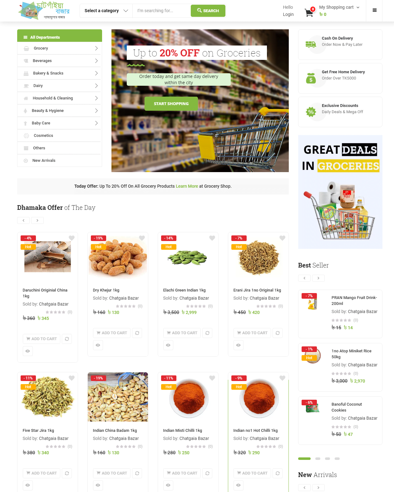 Online Grocery Shopping in Chattogram With Home Delivery - Chatgaia Bazar (2)