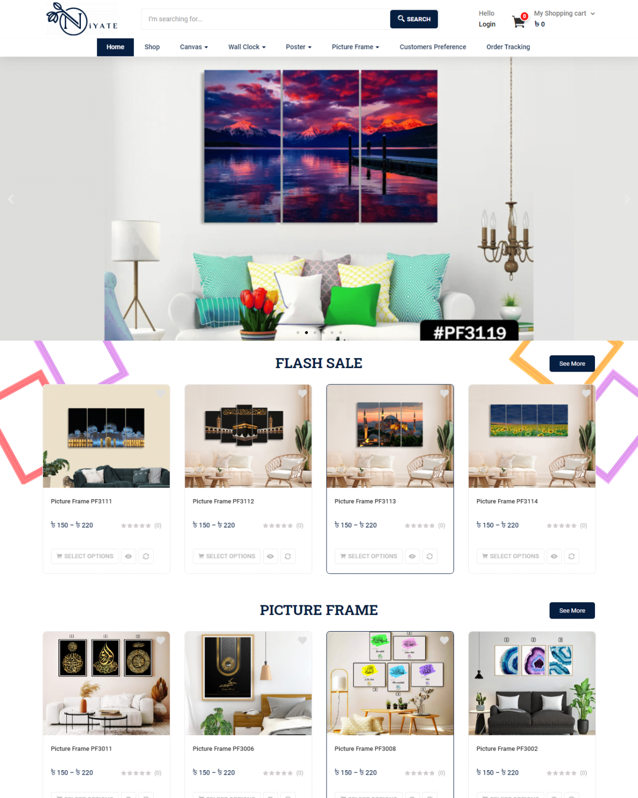 Web Design 5 Home - Niyate2